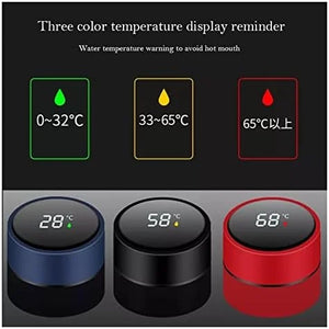 Digital temperature cup